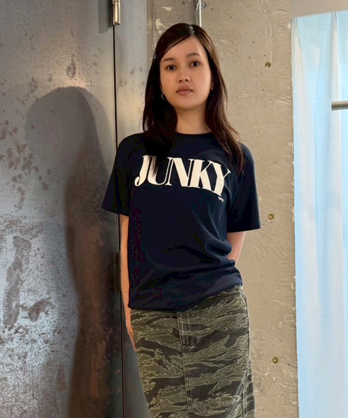 トップス Nancy Tee tシャツ 半袖 「nancy/ナンシー」 JUNKY TEE レディース メンズ