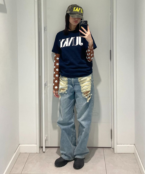tシャツ 半袖 「nancy/ナンシー」 JUNKY TEE レディース メンズ