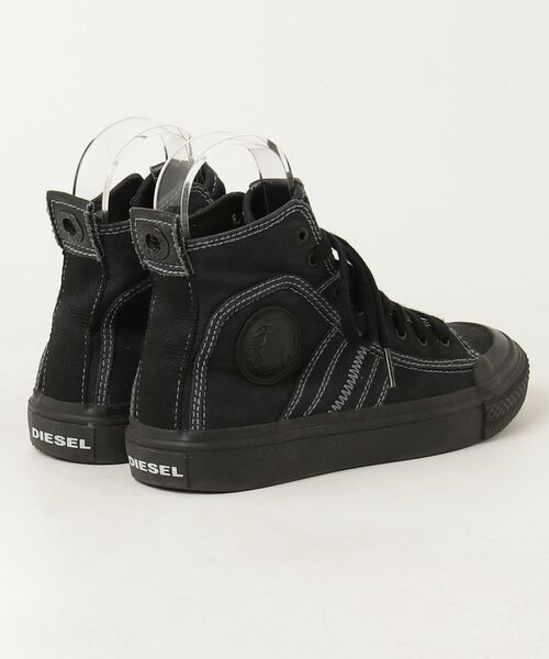 DIESEL（ディーゼル） ハイカットスニーカー 38 ブラック レディース