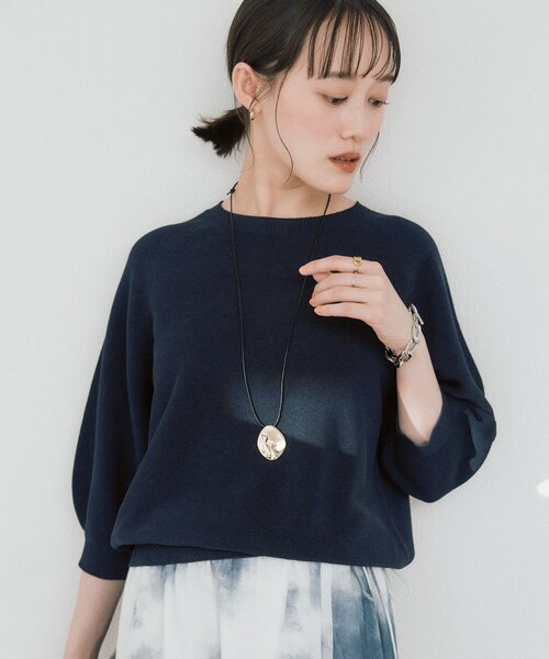 ネックレス 「スタイリングを引き締める」プレートスライドコードネックレス レディースの画像