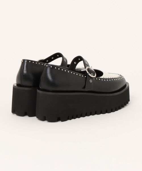 「ALL BLACK」 シューズ 39 ブラック レディース_画像2