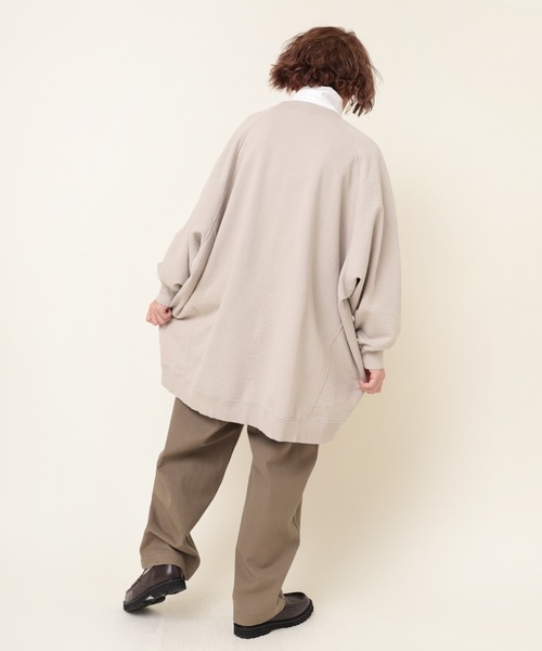 「RNA-N」 長袖カットソー MEDIUM グレイッシュブルー レディース_画像5
