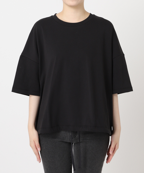 tシャツ 「追加2」ギャザーヘムショートスリーブTシャツ レディースの画像