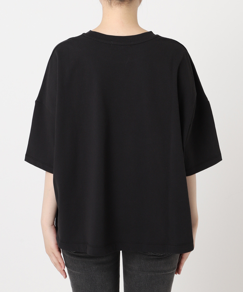 tシャツ 「追加2」ギャザーヘムショートスリーブTシャツ レディースの画像
