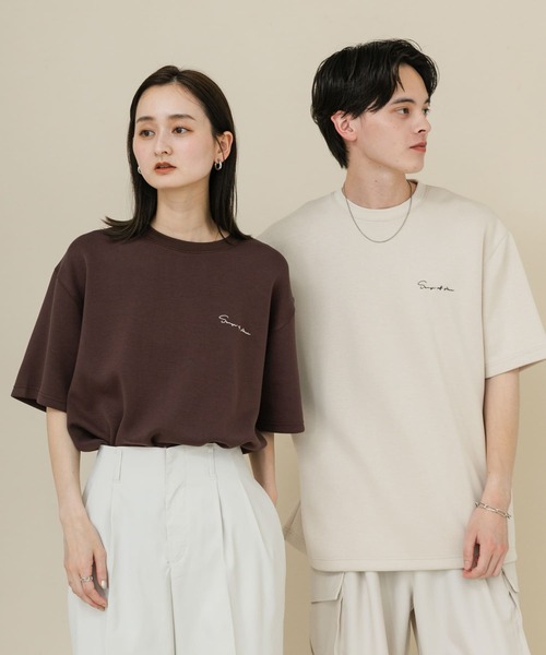 「SENSE OF PLACE by URBAN RESEARCH」 半袖Tシャツ LARGE ブラック メンズ_画像3