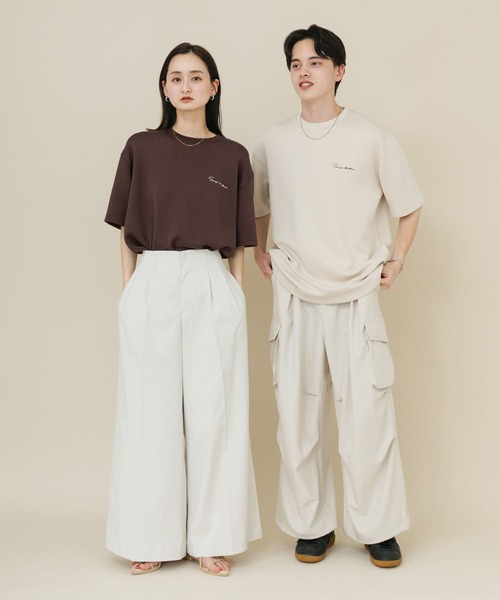 「SENSE OF PLACE by URBAN RESEARCH」 半袖Tシャツ LARGE ブラック メンズ_画像4