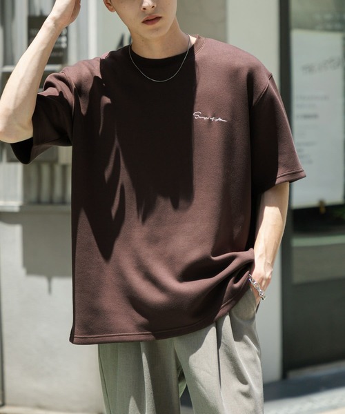 「SENSE OF PLACE by URBAN RESEARCH」 半袖Tシャツ LARGE ブラック メンズ_画像6