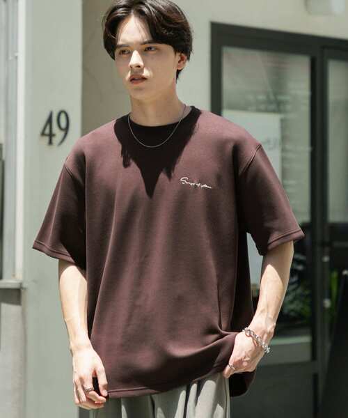 「SENSE OF PLACE by URBAN RESEARCH」 半袖Tシャツ LARGE ブラック メンズ_画像7