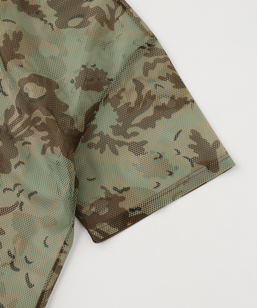 シャツ 半袖 NOMARHYTHM（ノーマリズム）別注 FLOWER MESH CAMO メンズ レディース | NOMA t.d. | 04