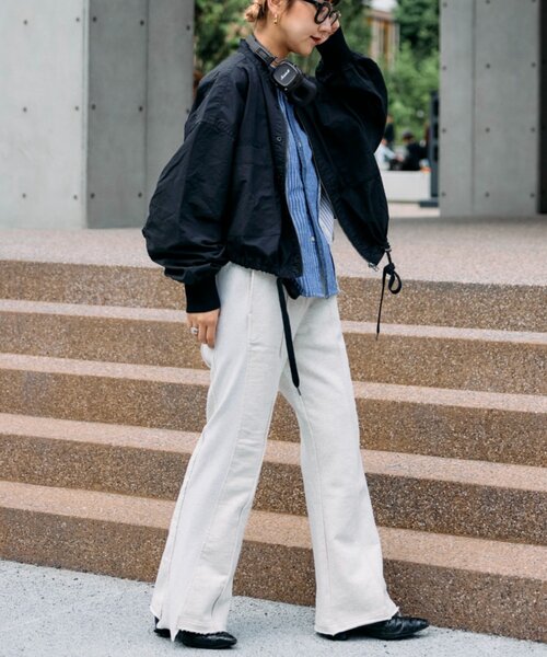 「etsinta」 スウェットパンツ ONE SIZE ブラック レディース_画像8