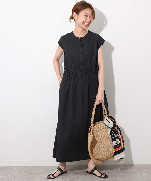 「JOURNAL STANDARD relume」 ノースリーブワンピース FREE ブルー レディース_画像2