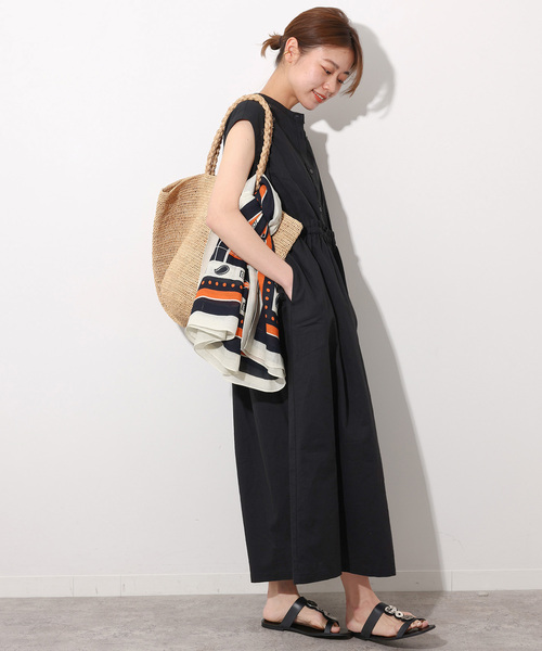 「JOURNAL STANDARD relume」 ノースリーブワンピース FREE ブルー レディース_画像3