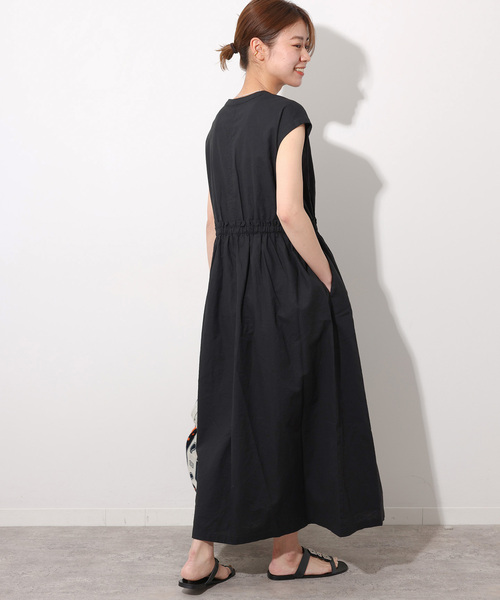 「JOURNAL STANDARD relume」 ノースリーブワンピース FREE ブルー レディース_画像4