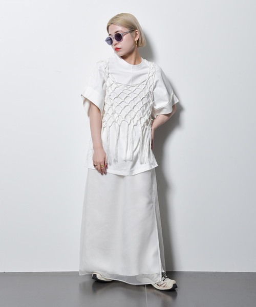 「CITYSHOP」 スカート 36 ホワイト レディース_画像10