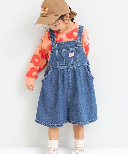 GUCCI（グッチ） 「KIDS」シャツワンピース 8 ネイビー キッズ