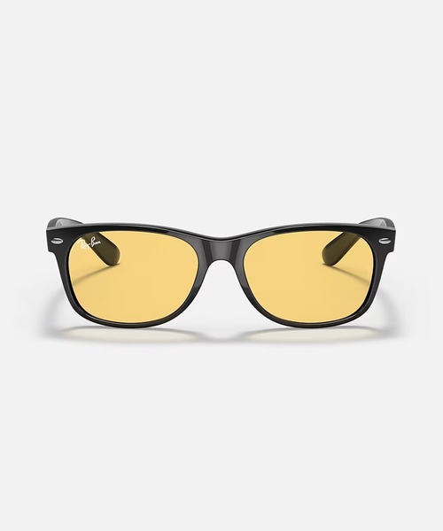Ray-Ban New Wayfarer サングラス NEW WAYFARER CLASSIC Sunglasses in Black and G-15 Green