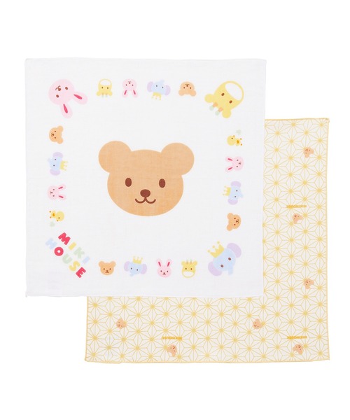 495円 かわいい新作 ベビー ガーゼハンカチセット