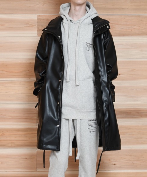 ステンカラーコート スタンドカラーモッズコート（ユニセックス） スタンドカラーモッズコート ユニセックス