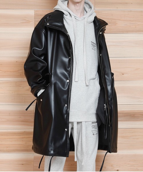 ステンカラーコート スタンドカラーモッズコート（ユニセックス） スタンドカラーモッズコート ユニセックス