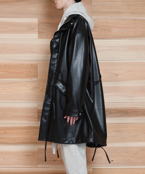 ステンカラーコート スタンドカラーモッズコート（ユニセックス） スタンドカラーモッズコート ユニセックス