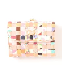 新品級✨ ツモリチサト 三つ折り財布 ガマ口 エポネコメッシュ tsumori chisato CARRY 最大41%☆8/25限定 ツモリチサト 三