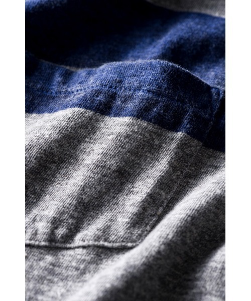 Tシャツ・カットソー Kaptain Sunshine T-shirts Blue Kaptain Sunshine - Suvin Tenjiku Cotton-Jersey T-Shirt