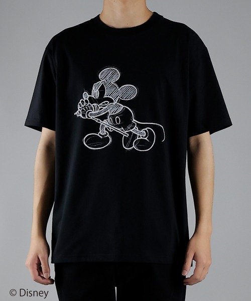 Disney（ディズニー） tシャツ MICKEY MOUSE/DRAWING NN T-SHIRT