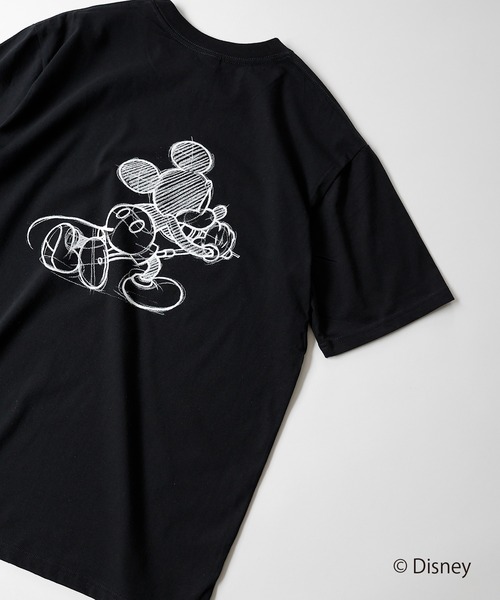 tシャツ Tシャツ MICKEY MOUSE/DRAWING NN T-SHIRT メンズ レディース｜zozo｜08