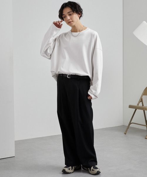 and per se　レディース　モックネックシャツ　2枚セット　Lサイズ KOBE LETTUCE 日替わりセール ニット モックネックorスクエア