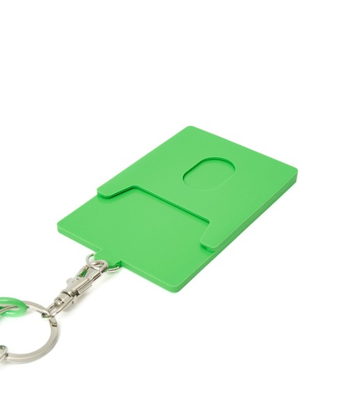 X-girl（エックスガール） パスケース MILLS LOGO RUBBER PASS CASE
