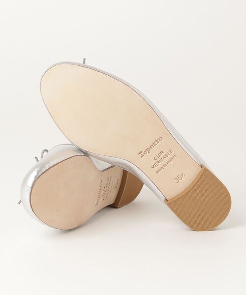 満足度保証！バレエシューズ パンプス REPETTO Cendrillon Ballerinas　レペット サンドリヨン メタリックレザー バレエシューズ 立ったまま調節