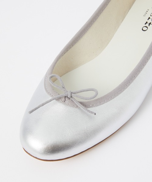 満足度保証！バレエシューズ パンプス REPETTO Cendrillon Ballerinas　レペット サンドリヨン メタリックレザー バレエシューズ 立ったまま調節
