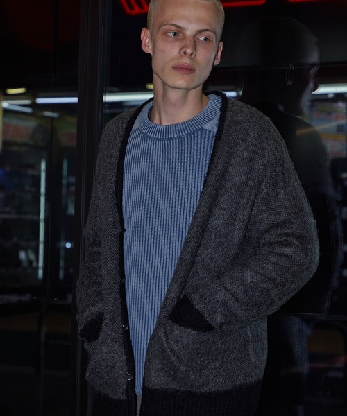 NUMBER (N)INE（ナンバーナイン） カーディガン PLAIN JACQUARD MOHAIR