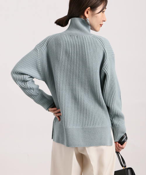 VERMEIL par iena ニット ウールミドルタートルニット