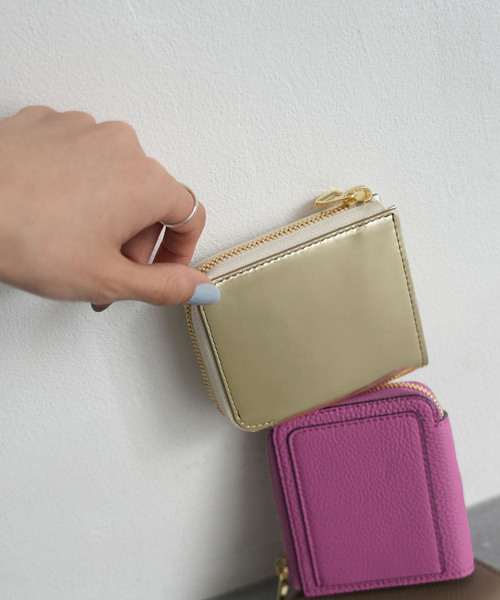 財布 「ITTI / イッチ」SLOBE別注CRISTY VERY COMPACT WLT レディース  