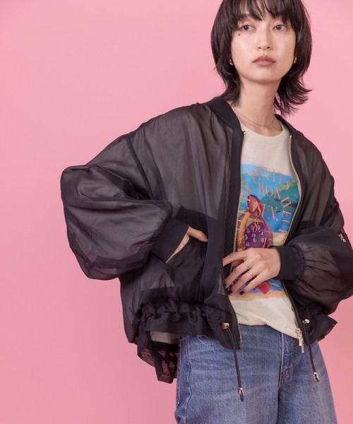 【タグ付き】エイミーロゥ　Eimee Law ドッキング　Gジャン アウター 楽天市場】『30%OFF』 Eimee Law エイミーロウ / アシメフリル