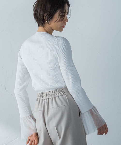 LAUTREAMONT（ロートレアモン） ニット セーター 「洗えるニット」袖