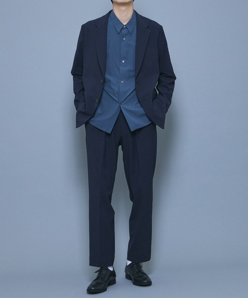 UNITED TOKYO セットアップ ネイビー UNITED TOKYO セットアップ Dot Air ストレッチジャケット