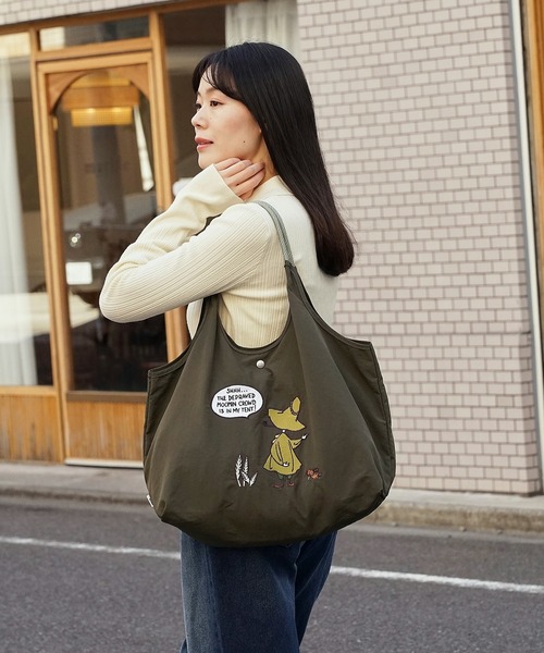 MOOMIN（ムーミン） トートバッグ 軽量 収納力 しっかり お買い物 にも 