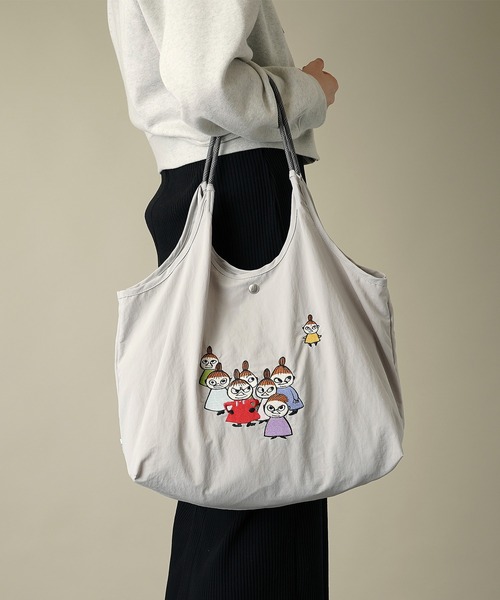 MOOMIN（ムーミン） トートバッグ 軽量 収納力 しっかり お買い物 にも