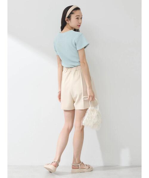【25AW NEW】LOEWE_women / コットンツイル ショートパンツ ショートパンツ - COTTON POPLIN コットンポプリンショート
