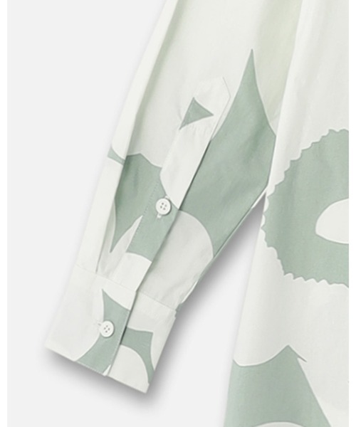 marimekko（マリメッコ） ワンピース Unikko / co poplin shirt dress