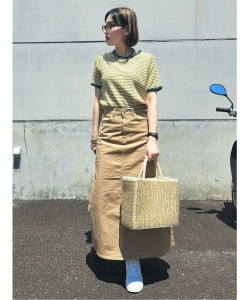 SOMETHING（サムシング） ロング スカート 「レディース」フレア