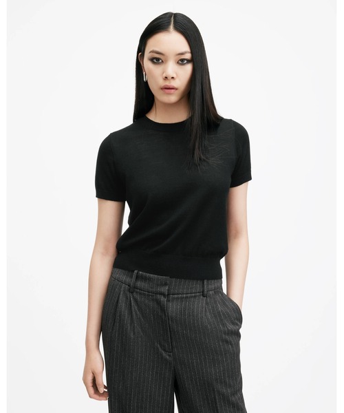 tシャツ BERN CREW NECK MERINO WOOL T-SHIRT | BERN クルー ネック メリノウール Tシャツ レディース