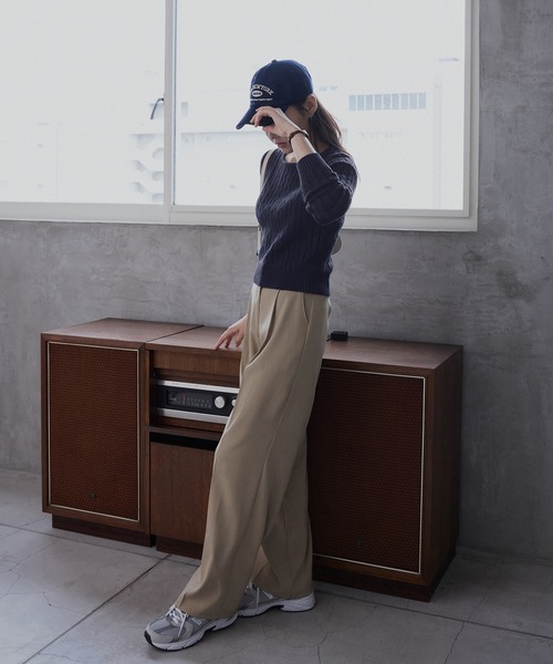 CUPIDO DI MARE ケーブル編みニットセーター ニット セーター ケーブル