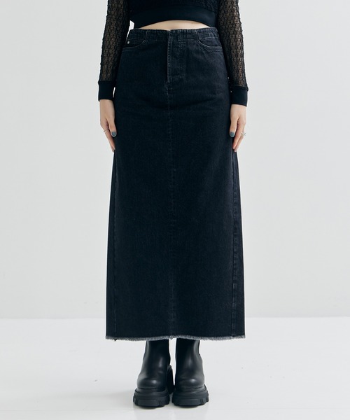 AKANE UTSUNOMIYA ニットスカート AKANE UTSUNOMIYA（アカネウツノミヤ）の「AKANE UTSUNOMIYA プリーツ