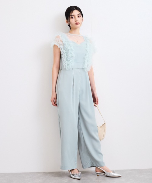 VIS（ビス） オールインワン 「新色追加」「VISDRESS」チュールフリル