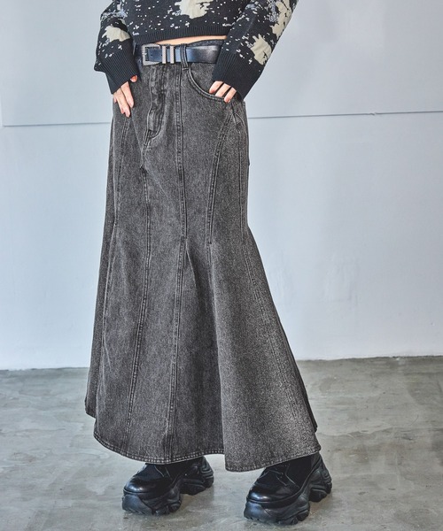 PAGEBOY デニムスカート PAGEBOY デニムスカート サンドラメデニムスカート : ZOZOTOWN