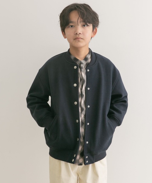 【WOOLRICH WOOLEN MILLS】ネペンテス　スタジアムジャンパー WOOLRICH WOOLEN MILLS】ネペンテス スタジアムジャンパー