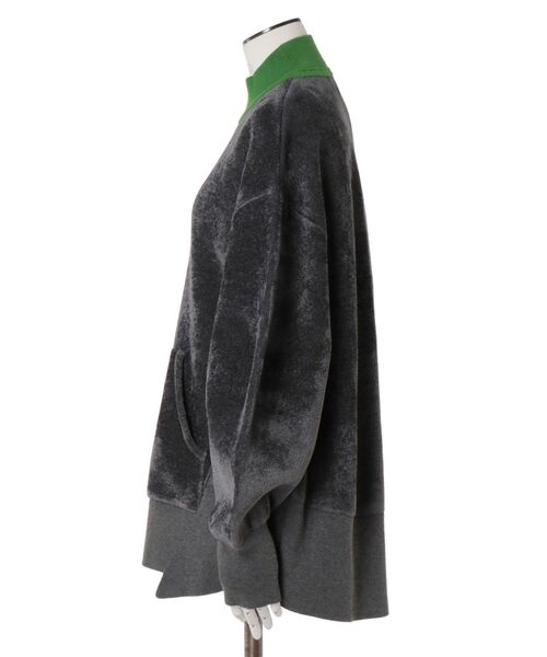 ニット セーター VELOUR HIGHNECK TOP / ベロアハイネックトップ レディース UN3D. ニット セーター VELOUR HIGHNECK TOP / ベロアハイネック